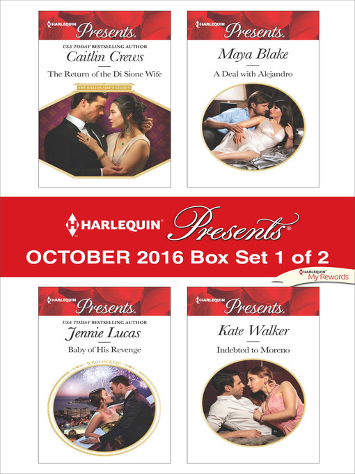 Title details for Harlequin Presents October 2016, Box Set 1 of 2 by Caitlin Crews - Available
